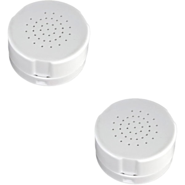 Ääninauhuri Nallekarhuille Painettava Nauhoitettava Äänilaatikko Nauhoitusmoduuli 30 Sekunnin Nauhuri Pehmoleluille Pehmotyyny-Xin white (Pack of 2)