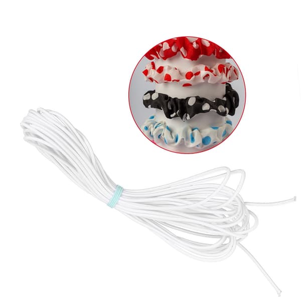 3-pack 3 mm 10 m/32,8 fot rund elastisk snodd DIY Kläder Elastiska sytillbehör 0.3