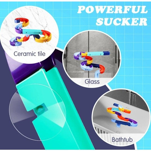 Badleksaker Badleksaker, Badkar leksaker barn, DIY bollbana badkar