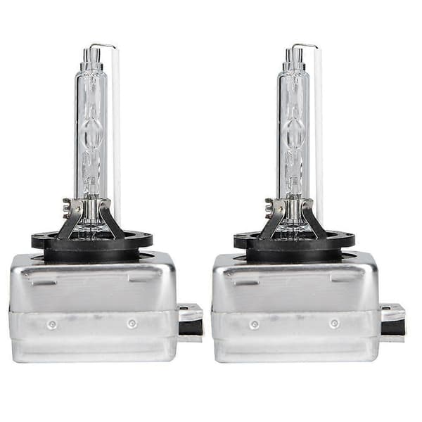 2 stk. D1S 6000K 35W Bil Frontlykt Xenon Lampe Erstatningspærer*OU