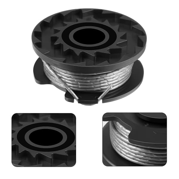 4-pak trimmerlinje til Bosch EasyGrasscut 23, 26, 18, 18-230