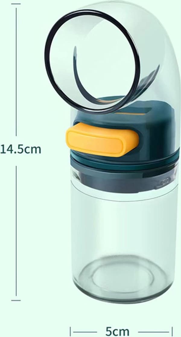 Salt- och pepparkar/Spis - 3 Delar - Kryddburkar - Set - Saltkar - Pepparkar