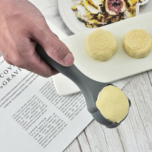 Maamoulform i plast for kaker, kakebaking, dekorasjon, gjør-det-selv månekakeprodusent