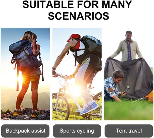 10-pack Mini Karbinhake Nyckelringar, Små Silverfärgade Karbinhakar, för Camping, Vandring och Bergsklättring