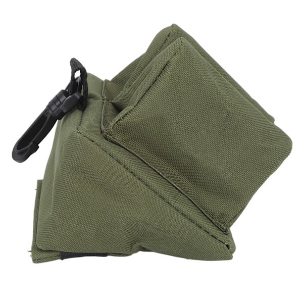 Skydesække til for- og bagstøtte, kombination for og bag, sandpose, skydesupport, støtte, OD-grøn