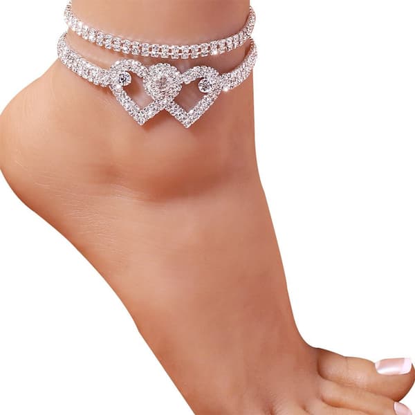 Ankelkæde Benarmbånd SØLV STIL 2 STIL 2 Sølv Silver Style 2-Style 2