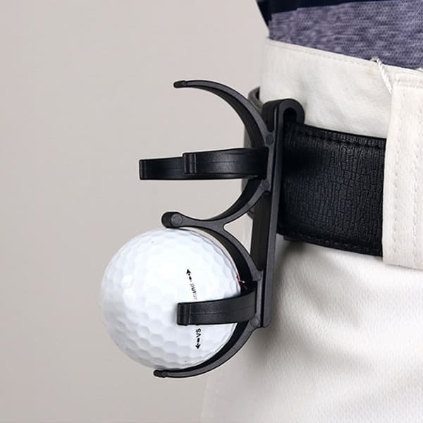 4 stk. Golfboldclips Golfclips SORT 4 STK. 4 STK. Sort Black 4Pcs-4Pcs