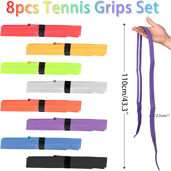 st - Racketgrep - Racketgrepsteip - Badminton Grepsteip - Tennisracket Grepsteip