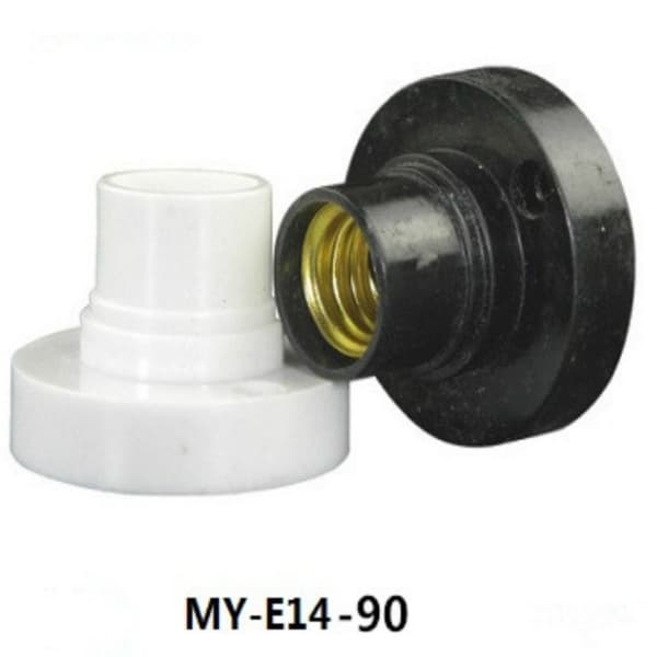 E14 Lampeholder Fatning HVID white