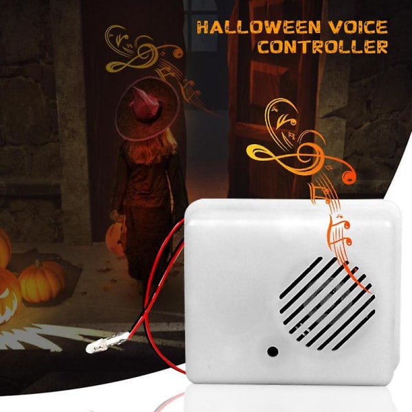 Halloween Äänianturi Huuto Kaiutin Kauhu Huuto Temppu Ääniaktiivinen Rekvisiitta Pelottava Ääni