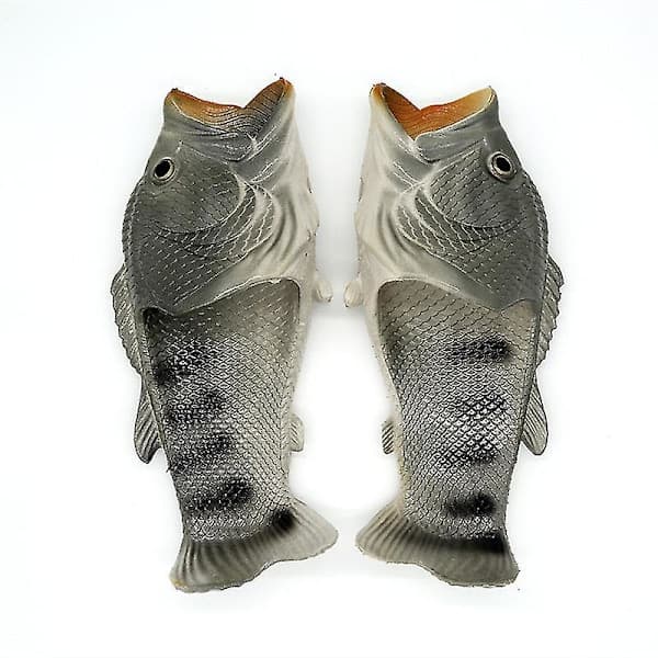 Fisk Flip Flops - De originale Fisketøflene grå grey 38-39