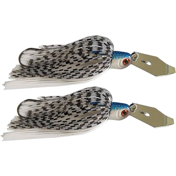 Fiskegrej Spinnfiskelokkemad 5 stykker 12 gram, Sort