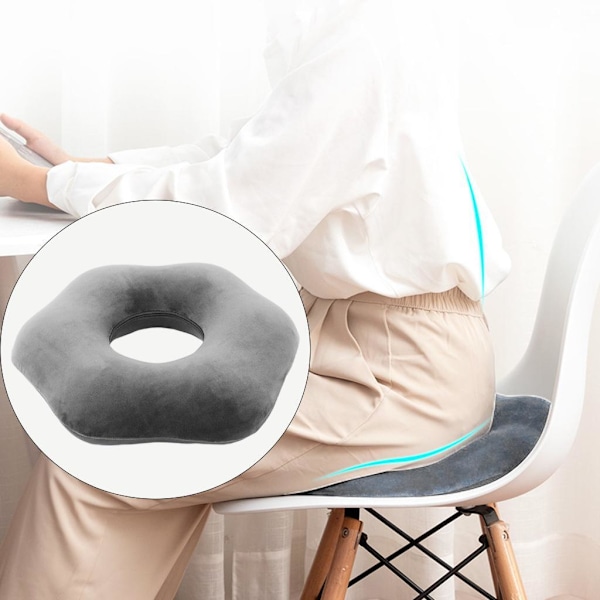 (Specialerbjudanden) Donut Kudde Andningsbar Graviditetsstol Kudde