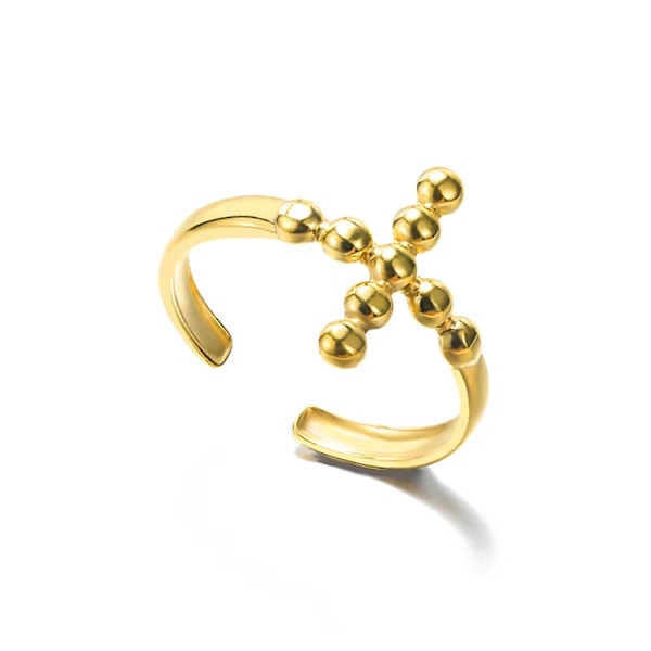 Punk Stil Geometriske Store Ringer Rustfritt Stål Justerbare Brede Ringer For Rock Kvinner Menn Smykker anillo hombre Safir Sapphire Resizable