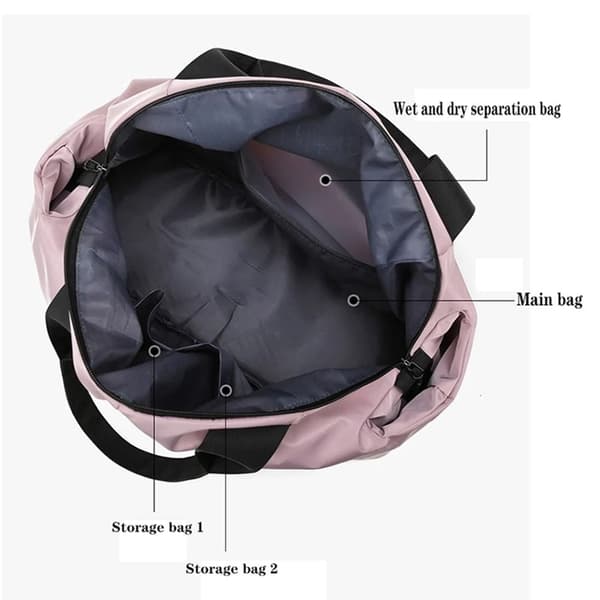 Kuntosalilaukku Urheilukassit MUSTA black