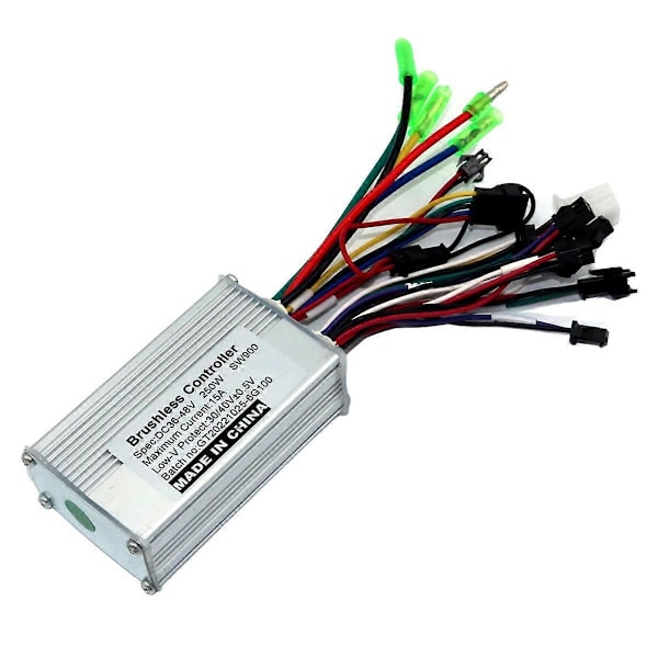 36V/48V 250/350W 15A Børsteløs DC Lithium Batteri Elektrisk Cykel Børsteløs Kontroller LGL As Shown