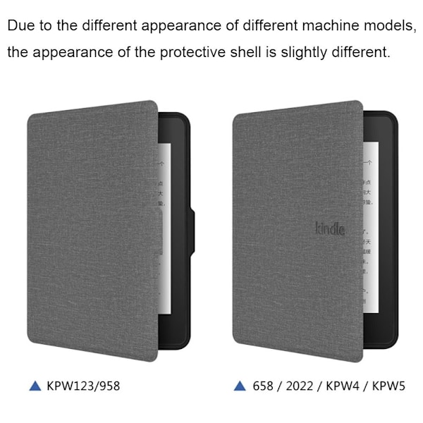 Smart Fodral DP75SDI Skyddsskal GRÅ Grey