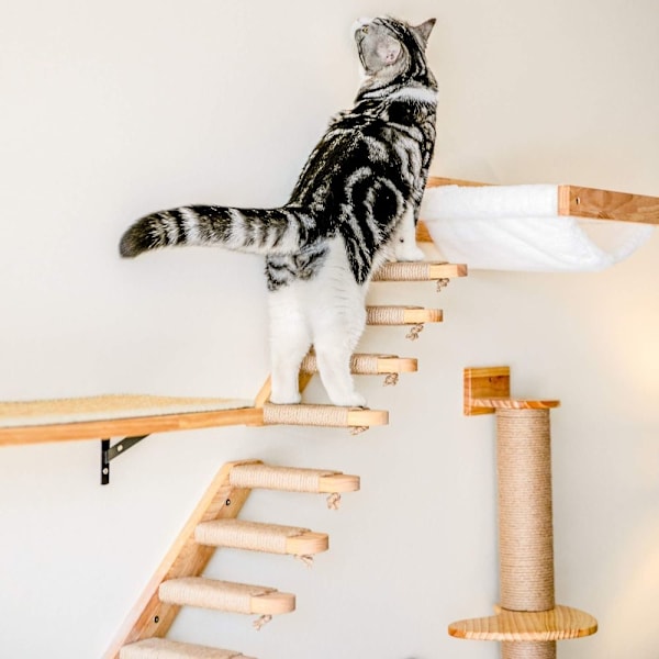 Kattklätterhylla Kattvila Plattform Tillbehör