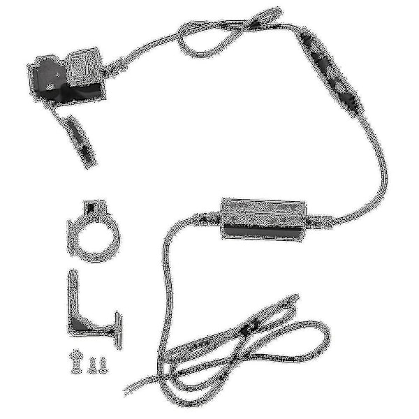 12V Vandtæt Motorcykel Dobbelt USB Oplader Stik Adapter