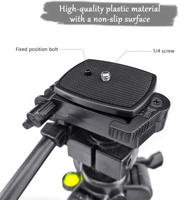 Kamera Quick Release QR Plade, Adapter til Tripods og Kameraer