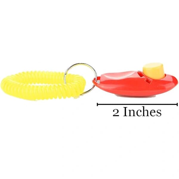 Dog Clicker with Wrist Strap - Colorful and Practical, Simple and Effective