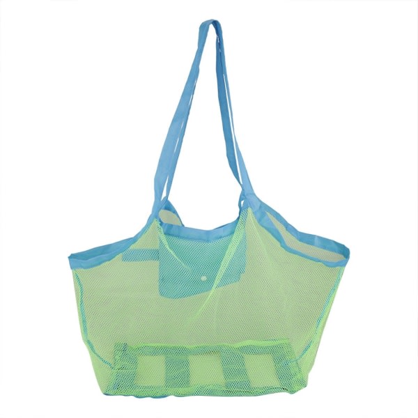 Creative Folding Baby Child Beach Mesh Bag Barn Badleksak Förvaringsväska Net Stor