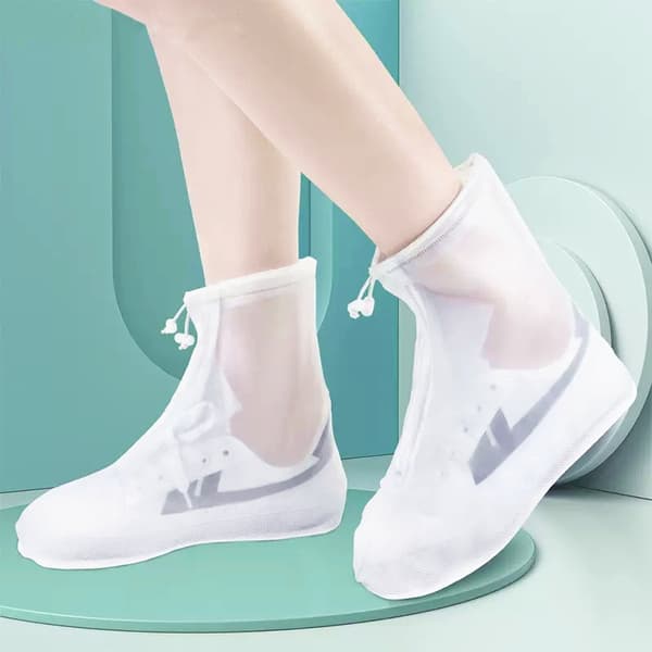 Kengänsuoja Regn Boots Cover Läpinäkyvä Transparent XXL