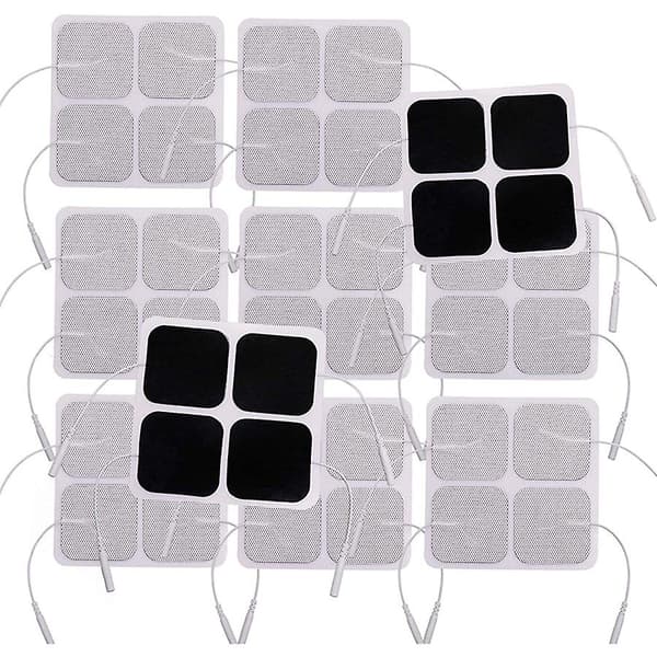 40 stk. Tens Enhed Pads, 2x2 Elektroder Til Ems Muskelstimulator Elektroterapi Pads