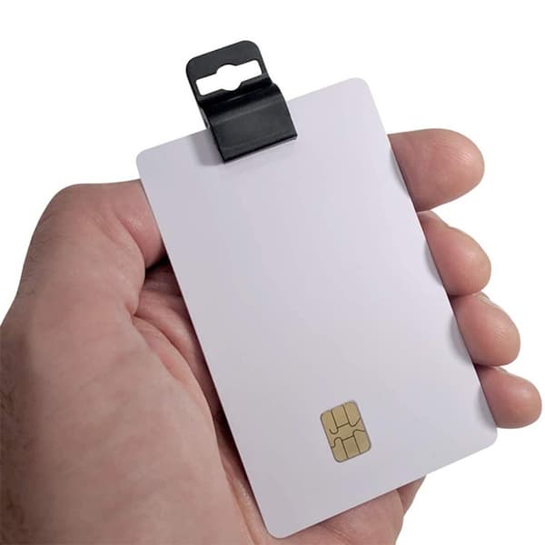 Klemme Kort Klips Sort Swipe Kort Holder