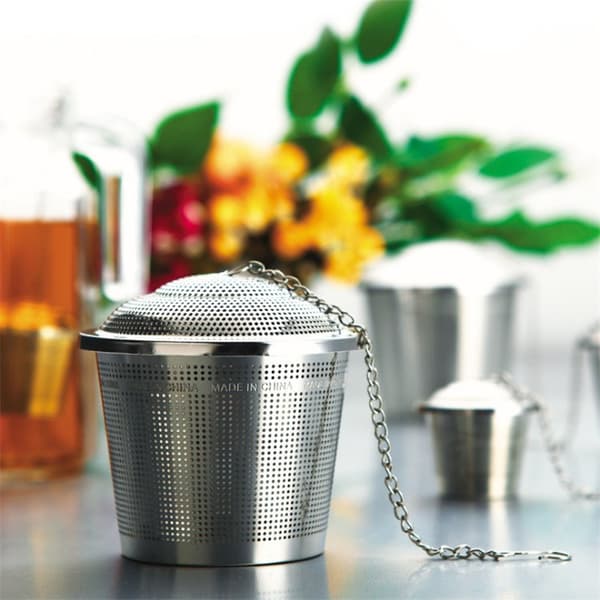 Te-filter i rustfrit stål - Te-infuser, te-kugler, te-si, krydderi-si