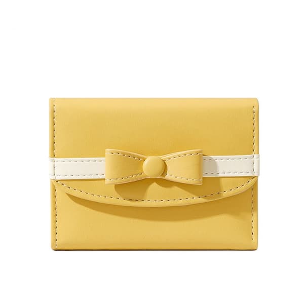 Kort pung taske GUL yellow