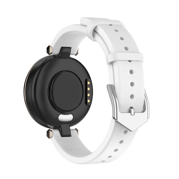 Garmin Lily armbånd ægte læder Hvid