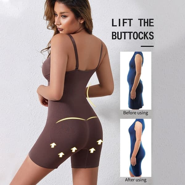 Skims Shapewear Skims Dupes Bodysuit for Kvinner S/M