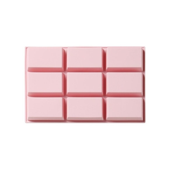 Rektangulær Brownie Form Kagebageform PINK Pink
