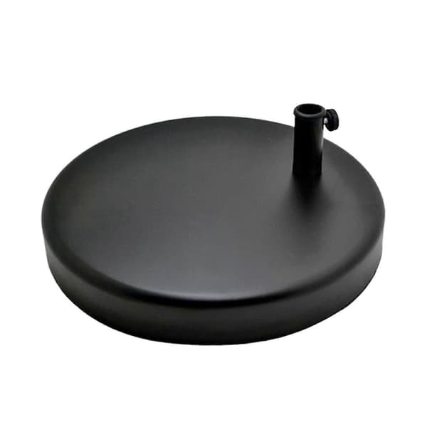 Metall Lampesokkel Baseplate Erstatning for Skrivebords-/Bordlampe, Robust Bunntilbehør Black