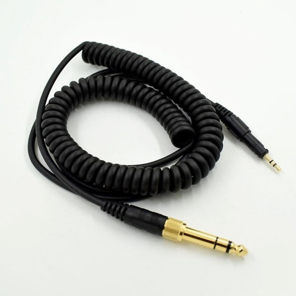 Ersætningslydkabel til Audio-Technica ATH M50X M40X-hovedtelefoner Sort 23 AugT2