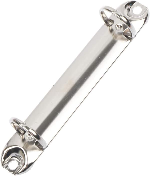 10-pak 2-hullers ringbind mekanisme udskiftningssæt, 2 O-ringe metalclips ringbind mekanisme løse blade binderinge til organisatorer