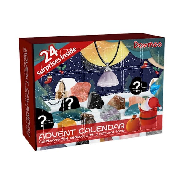 Julekalender Mineral Blind Box Krystalkalender 14 14