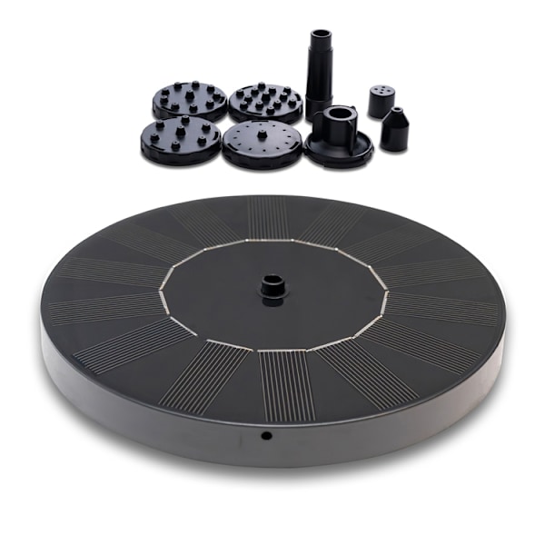 (Specialerbjudanden) Fontän - Solfontän / Vattenfontän Solcell - 16 cm