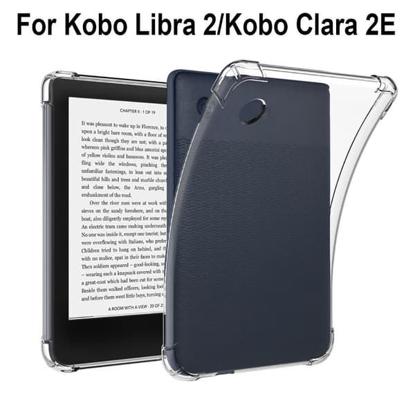 Bakdeksel E-bokleser Etui FOR KOBO LIBRA 2 FOR KOBO LIBRA For Kobo Libra 2 For Kobo Libra 2