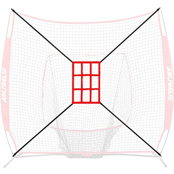 Basebollträning Träningsnät GUL yellow