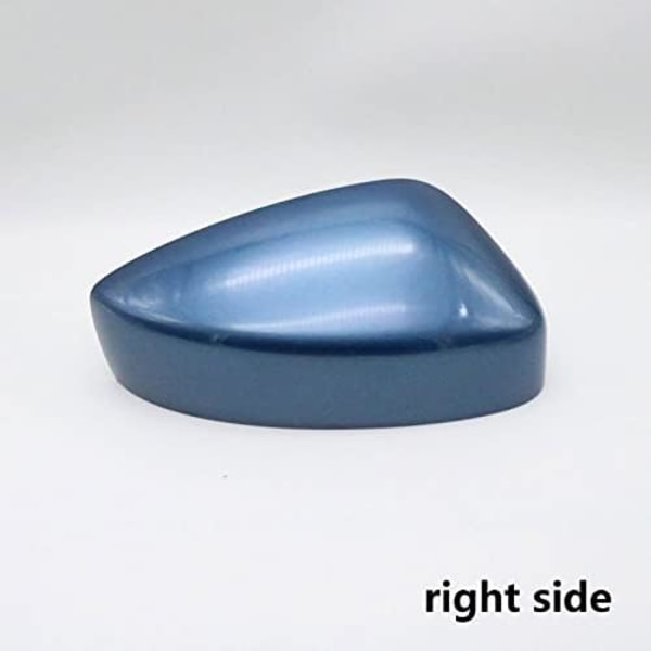 Auton ulkopeilin kuoren kotelo sivupeilin suojus sopii Maz-da CX5 CX-5 2017 2018 2019, helmenvalkoinen vasen blue right side