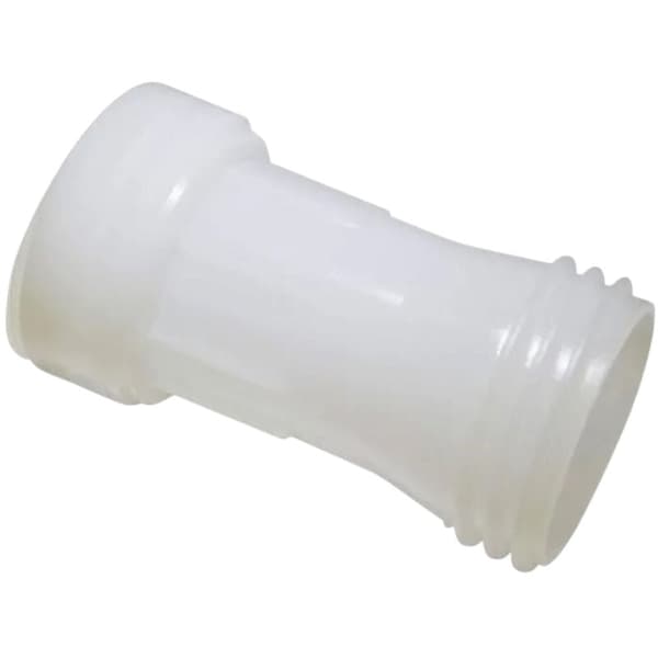 1000 liters tankforlengelse, rett, d.60, i hvit plast