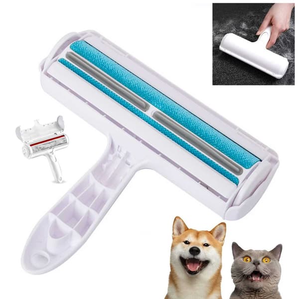 (Spesialtilbud) Rulle Hårfjerner for Hunde- og Kattehår Hvit hvit