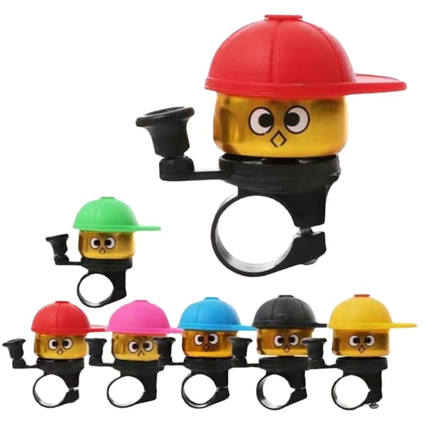 Cykelklocka Mini Högljudd Cykelring Alarm Styre B random