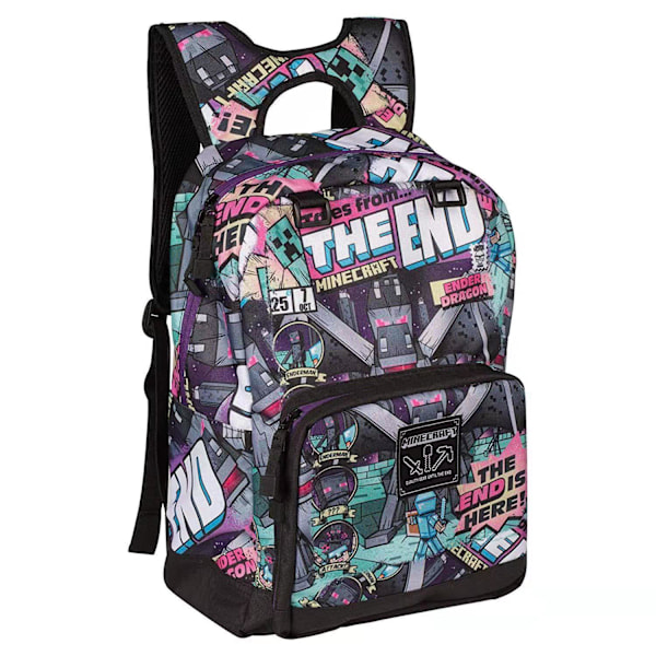 Minecraft School Bags for Elementary and High School Students, Kids Backpacks, Large Capacity, Comfortable and Easy to Carry A5 A5