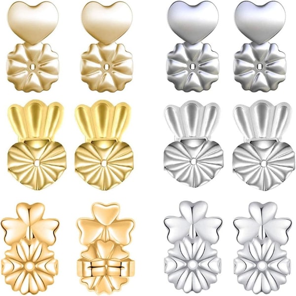 Par Earring Lifters - Sikre Ørebacks, Justerbare