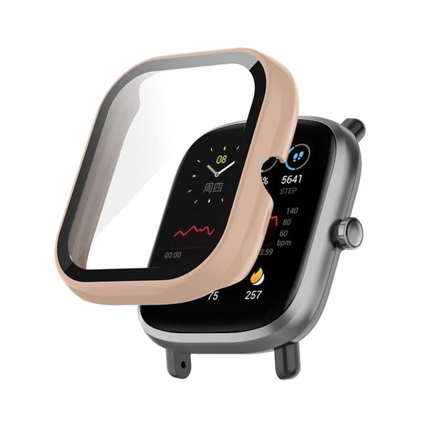 Etui+Film PC hærdet glas til Amazfit GTS 2 mini transparent