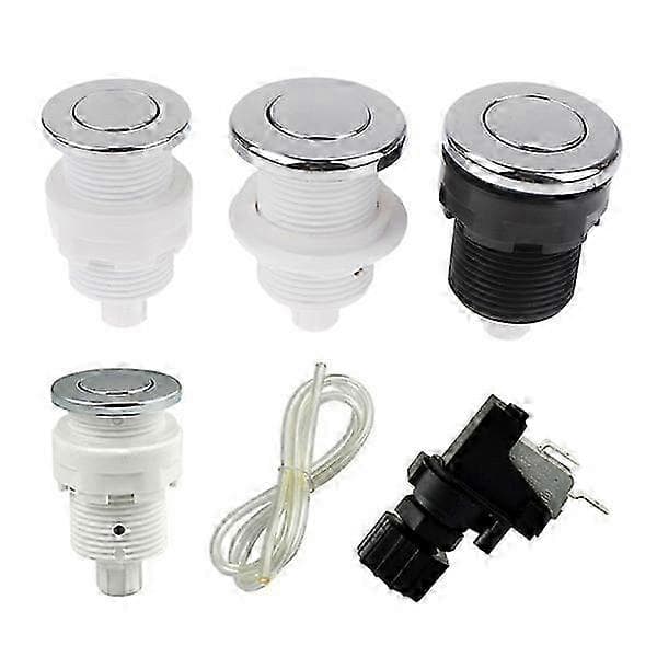 32 mm pneumatisk strømbryter på av trykknapp for badekar [DB] 2(32mm button)
