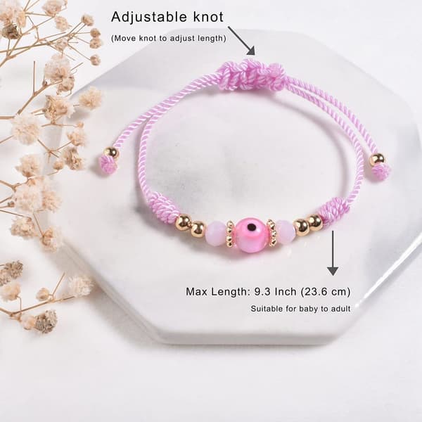 Onda ögat armband rött red
